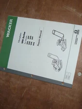 Wacker VPF 1330 Vibroplate Compactor Operator Maintenance Service Repair Manual