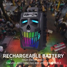 Skull Design Bluetooth Speaker   Portable Wireless Speaker for Smartphones