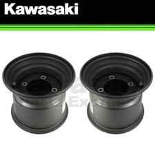 New 2009-2024 Genuine Kawasaki Pair Of Rimswheels For Mule 4000 4010 Trans 4x4