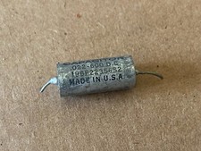Vintage .022 uf 600v Sprague 196P Vitamin Q Guitar or Amp Tone Capacitor Qty