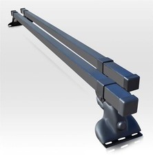 Barres De Galerie De Toit Système 2 Barres Pour Peugeot Expert 2007-2016 Noir