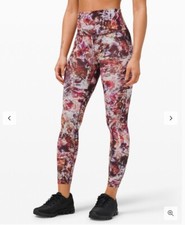 Lululemon Wunder Train HR Tight 25 Everlux Multi Print Size 2 MSRP 98
