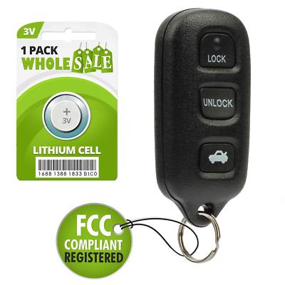 Remote Fob Car Key for 1998 1999 2000 2001 2002 2003 2004 Toyota Avalon
