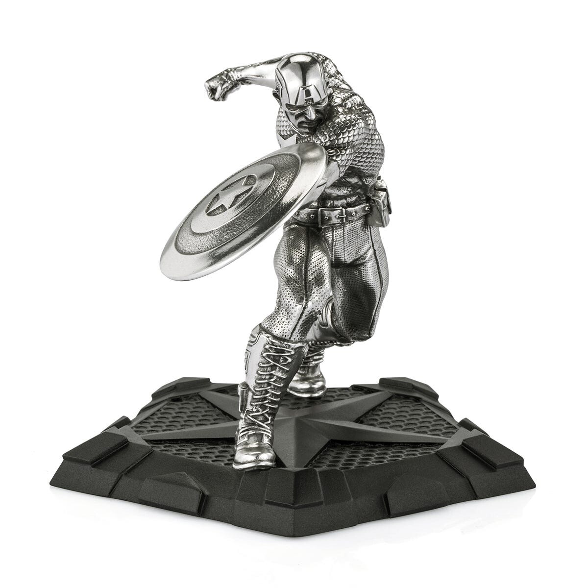 Royal Selangor Marvel Figurine - Captain America First