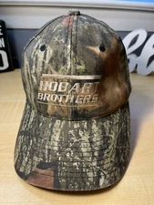 Hobart Brothers Hat  Stitched Camo Adjustable Baseball Cap Pre-Owned Mens