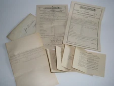 Vintage 1882 1883 Teaching Certificate + Questions Asked Medina Co. Ohio  EUC