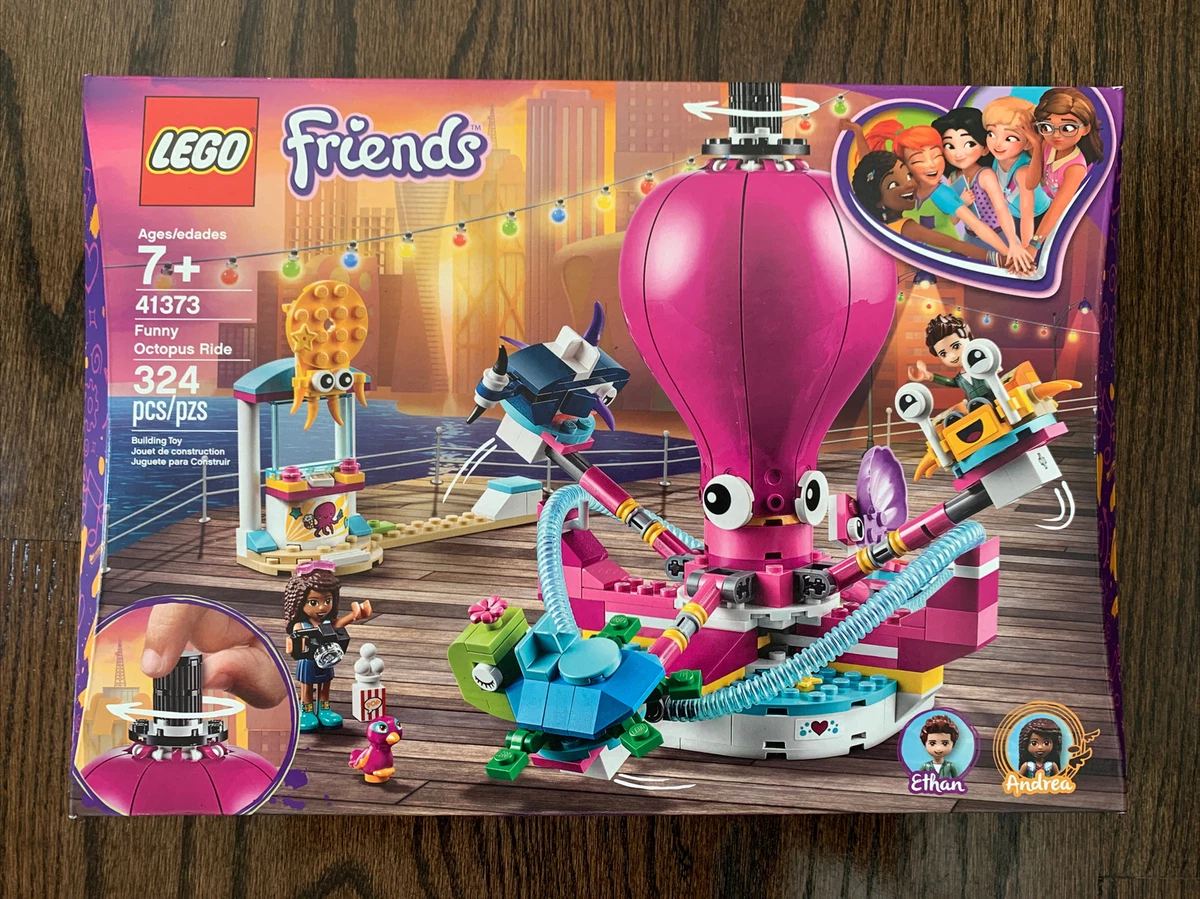 LEGO 41373 Friends Funny Octopus Ride Amusement Park Fair Brand New Sealed