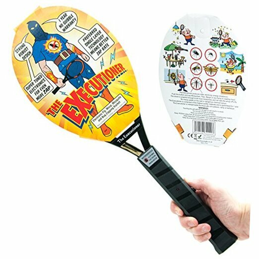 The Executioner Fly Killer Mosquito Swatter Racket Wasp Bug Zapper