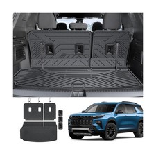 Cargo Mat Backrest Mats for 2024 2025 2026 Chevy Traverse 2025 2026 Buick E...
