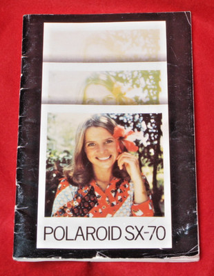 Polaroid SX-70 Bedienungsanleitung / Anleitung , gebraucht