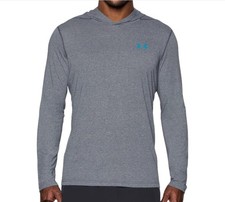 Under Armour Men's Threadborne Long-Sleeve Hooded T-shirt Size Large