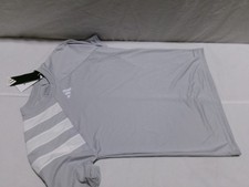 ADIDAS Fortore Jersey Shirt Grey Youth Size Large 13/14Y L206
