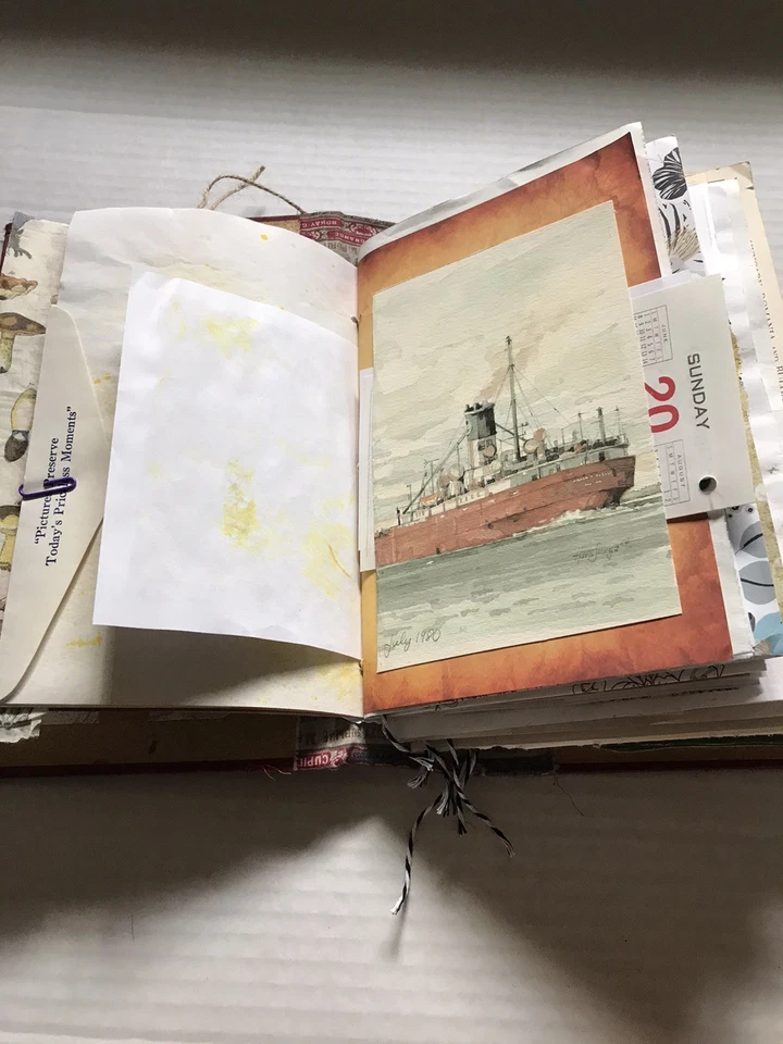 Illustrated Catalog 1893 Carr, Ryder&Engler Altered JUNK JOURNAL - Image 4 of 4