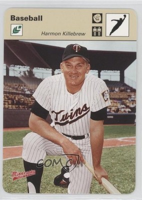 2005 Leaf Sportscasters Tan Jumping Glove 5/15 Harmon Killebrew #18 HOF 3f5