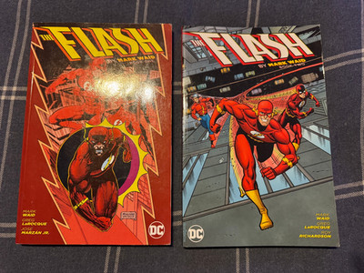 The Flash By Mark Waid TPB Lot Vol 1 2 Book One Two DC Paperback PB LaRoque