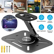 Beamer Ständer 360° Drehbare Desktop Projektor Halterung Faltbar Verstellbare