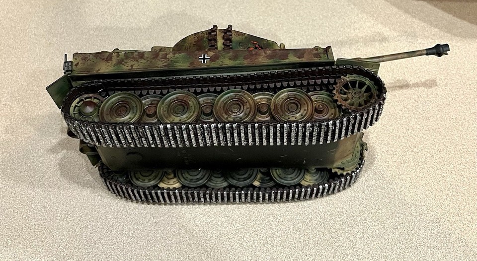 π Built Model Tank Kit Tamiya German Heavy Tiger Late Version 1/35 π | eBay