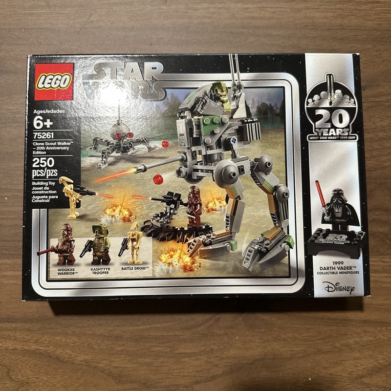 LEGO Star Wars: Clone Scout Walker 20th Anniversary Edition (75261) - Sealed