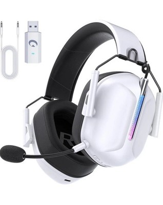 Gaming Headset Captain 500 White,  Comp. W/ PC, Phone, Playstation & More