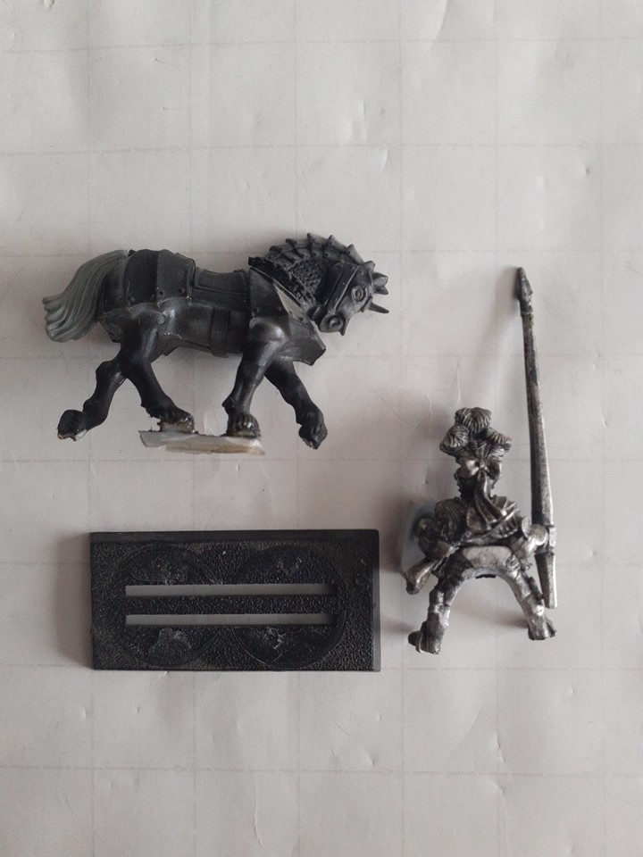 Figurine Marauder MM66 - Reiksguard Knights à Cheval - Empire - 1990s