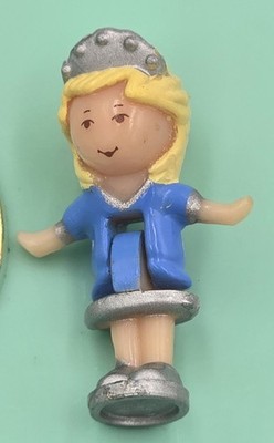 Vintage 1993 Bluebird Polly Pocket Jewel Surprise Ring Figur