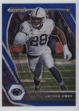 2021 Prizm Draft Picks Blue Wave 38/249 Odafe Oweh (Called Jayson on Card) 0q3
