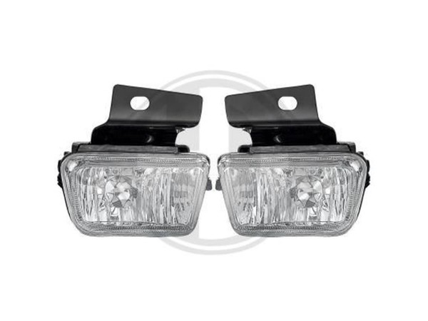 Nebelleuchten Set Klarglas Chrom FüR VW Golf 1983-1991-image