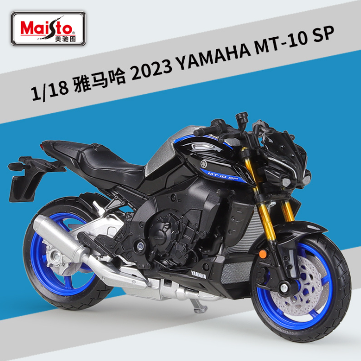 Maisto 1:18 Yamaha MT-10 SP Motorcycle Bike Model New in Box | eBay