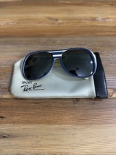 Vintage B L Ray Ban Thick G15 UV Crystal Timberline Traditional Sunglasses READ