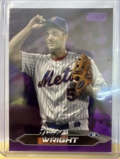 🔥⚾️🔥2024 Topps Stadium Club David Wright Purple Foil #151 SP 59/75 Mets Legend