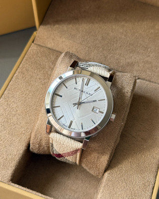 New Burberry BU9025 City Haymarket Stainless Steel 38mm Women's Watch