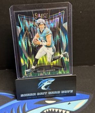 2024 Panini Select Trevor Lawrence #98 Concourse Black and Green Prizm Shock
