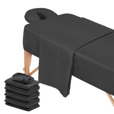 Microfiber Massage Table Sheet Set 36" X 77" Fitted - Durable, Easy Care