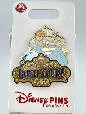 Disney Cruise Line DCL Cinderella Royal Court Disney Fantasy Pin NEW 162127