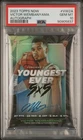 VICTOR WEMBANYAMA 2023 Topps Now Rookie Auto /99 #VW-2A Youngest Ever 5x5 PSA 10