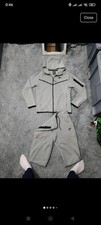Old Season Grey Black Nike Tech Fleece Tracksuit S