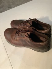 Red Wing Shoes Mens Size 10.5 Work SD Brown Leather Slip Resistant #6708 Stock #