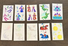 Vintage Mrs.Grissman s Sticker lot  Fantasy &...