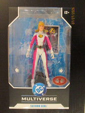 McFarlane DC Multiverse Classic Saturn Girl Platinum Brand New