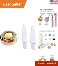 GEN 1 Finishing Touch Replacement Heads - 18K Gold-Plated for Painless Hair R...