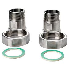 Ifm E40229 Adapter, 1 1/2 In, For Flow Meter