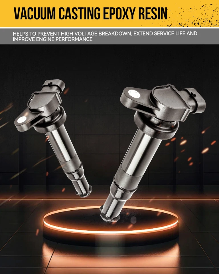 6x Ignition Coils 7T4Z12029E For 2007-2011 Ford Edge 2012-2015 Ford Edge V6 3.5L - Image 2 of 4