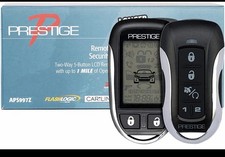 New Audiovox Prestige Aps997z 2-way Car Remote Start And Alarm Security 1 Mile
