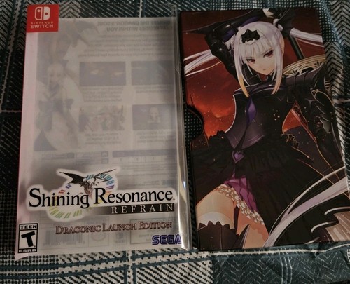 Shining Resonance Refrain Draconic Launch Nintendo Switch Slip/Steelbook ohne Spiel