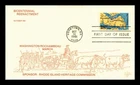 DR JIM STAMPS US COVER BATTLE OF YORKTOWN FDC WASHINGTON-ROCHAMBEAU MARCH