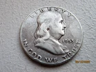 1953-S Franklin Silver Half Dollar