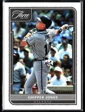 2022 Three & Two Chipper Jones #'d08/ 99 - SSP
