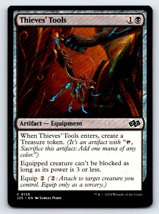 Thieves' Tools 126 Common Foundations Jumpstart Magic: The Gathering