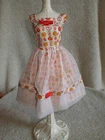 Vintage Barbie Doll Lunch Date Dress NICE