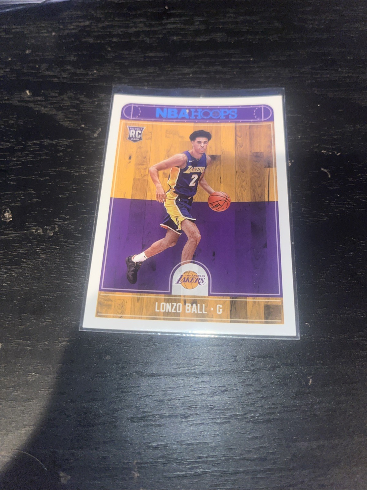 2017-18 Panini NBA Hoops - Lonzo Ball #252 (RC)
